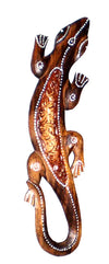 Small Wooden Gecko//Petit Gecko en Bois