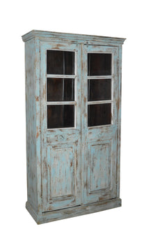  [[Indian vintage glass cabinet///Vitrine indienne vintage]]