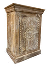 [[Reclaimed wood side table///Table d'appoint en bois recyclé]]