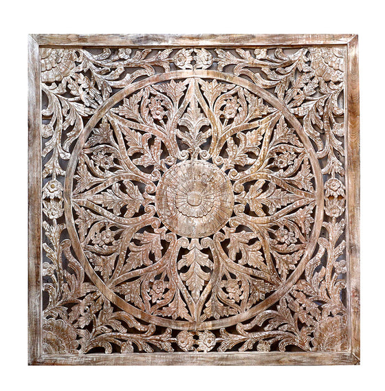 [[Natural mandala jali panel///Panneau mandala jali naturel]]