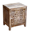 [[Natural Jali bedside table///Table de chevet Jali naturel]]