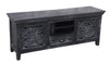 [[Charcoal Mandala jali TV-unit cabinet///Meuble TV mandala jali charbon]]