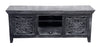 [[Charcoal Mandala jali TV-unit cabinet///Meuble TV mandala jali charbon]]