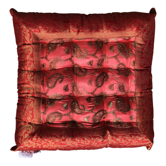 [[Small square floor cushion///Petit coussin de sol carré]]