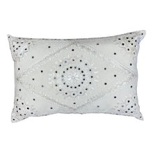  [[Cotton cushion with small mirrors///Coussin en cotton avec petits miroirs]]