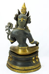 [[Antique gray and gold brass Tara///Tara en laiton gris et or antique]]