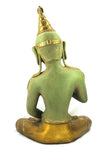 [[Vintage green and gold brass Vajrasatva///Vajrasatva en laiton vert et doré vintage]]