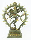 [[Antique gray and gold brass Nataraja///Nataraja en laiton gris et or antique]]