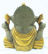 [[Antique gray and gold brass Ganesha///Ganesha en laiton gris et or antique]]