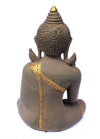 Antique gray and gold Buddha