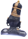 [[Antique black and gold brass Parvati///Parvati en laiton noir et or antique]]
