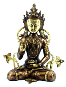  [[Copper brass Buddha///Buddha en laiton cuivré]]