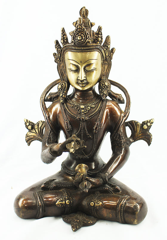 [[Copper brass Buddha///Buddha en laiton cuivré]]