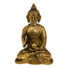 [[Copper and gold brass Buddha///Buddha en laiton cuivré et doré]]