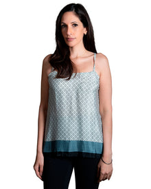  [[Lakshmi: Poly-silk top///Lakshmi : Débardeur en polyester et soie]]