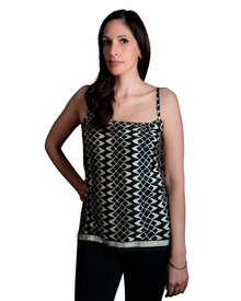  [[Amaya: Poly-silk top///Amaya : Débardeur en polyester et soie]]