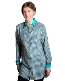  [[Bhavani : Polysilk shirt with belt///Bhavani : Chemise avec ceinture en polyester et soie]]
