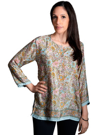  [[Chameli : Polysilk blouse///Chameli : Blouse en polyester et soie]]