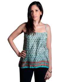  [[Daksha: Poly-silk top///Daksha : Débardeur en polyester et soie]]