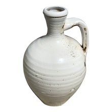  [[White handmade turkish terracotta pot///Pot en terre cuite blanc turque fait à la main]]