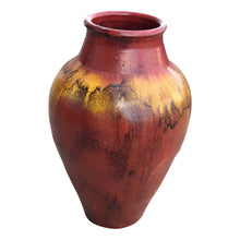  [[Orange yellow handmade turkish terracotta pot///Pot en terre cuite orange jaune turque fait à la main]]
