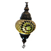 [[Small amber mosaic table light///Petite lampe de table en mosaïque ambre]]