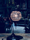 [[Mosaic glass table lamp /// Lampe de table en verre mosaïque]]