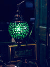 [[Mosaic glass table lamp /// Lampe de table en verre mosaïque]]
