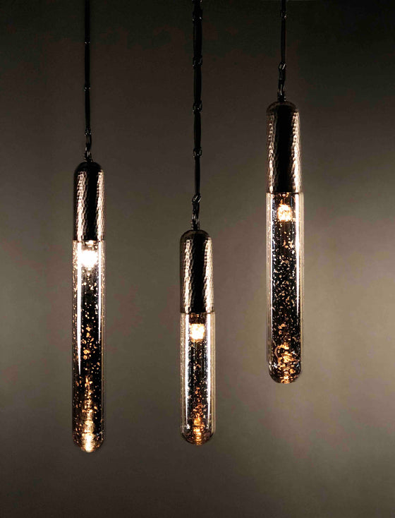 [[Single glass hanging light///Suspension en verre simple]]