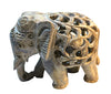 [[Hand carved stone elephant///Eléphant de pierre sculpté à la main]]