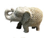 [[Hand carved stone elephant///Eléphant de pierre sculpté à la main]]