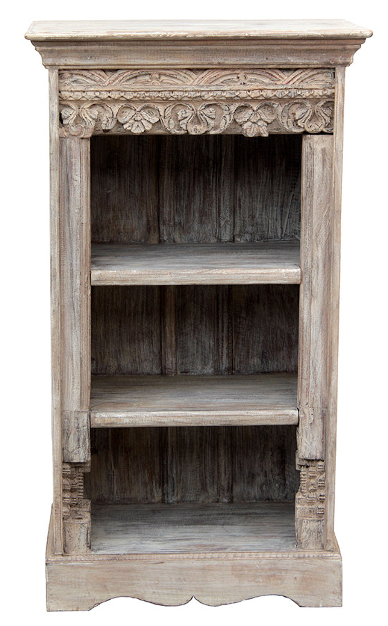 [[Small pastel beige bookshelf///Petite bibliothèque beige pastel]]