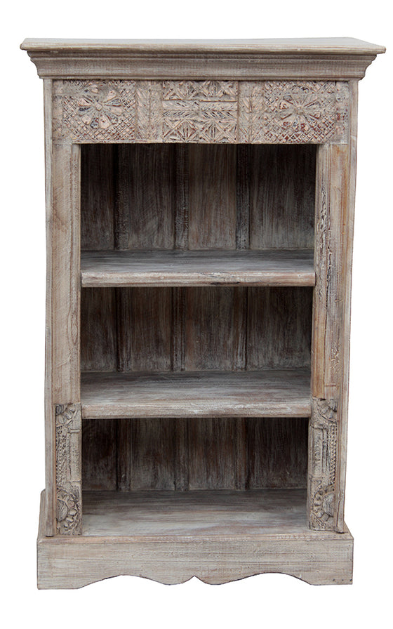 [[Small pastel beige bookshelf///Petite bibliothèque beige pastel]]