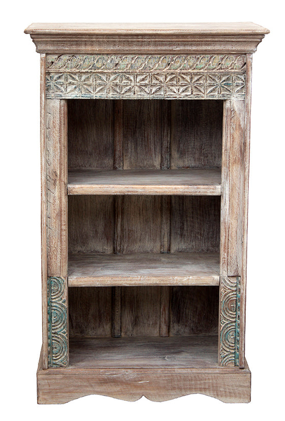 [[Small pastel beige bookshelf///Petite bibliothèque beige pastel]]