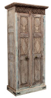 [[Decorative cabinet with antique teak doors///Armoire décorative avec portes anciennes en teck]]