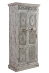 [[Vintage cabinet with old teak doors///Armoire vintage avec de vieilles portes en teck]]