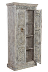 [[Vintage cabinet with old teak doors///Armoire vintage avec de vieilles portes en teck]]