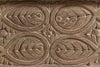 [[Natural beige vintage chest with a carved facade///Coffre vintage beige naturel avec une façade sculptée]]
