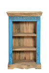 [[Vintage turquoise small bookshelf///Petite bibliothèque vintage turquoise]]