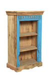 [[Vintage turquoise small bookshelf///Petite bibliothèque vintage turquoise]]