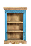 [[Vintage turquoise small bookshelf///Petite bibliothèque vintage turquoise]]