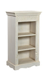 [[Whitewashed small bookshelf///Petite bibliothèque blanchie à la chaux]]
