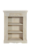 [[Whitewashed small bookshelf///Petite bibliothèque blanchie à la chaux]]