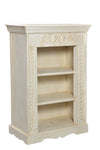 [[Whitewashed small bookshelf///Petite bibliothèque blanchie à la chaux]]