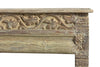 [[Side table with old teak wood carvings///Table d'appoint en ancien bois de teck avec des sculptures]]