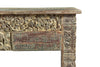 [[Side table with old teak wood carvings///Table d'appoint en ancien bois de teck avec des sculptures]]