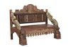 [[Vintage sofa bench with old carvings/// Banc-Sofa vintage avec de vieilles sculptures]]