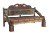 [[Vintage sofa bench with old carvings/// Banc-Sofa vintage avec de vieilles sculptures]]