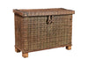 [[Old Indian teak wood chest///Coffre indien en ancien bois de teck]]