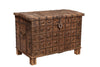 [[Old Indian teak wood chest///Coffre indien en ancien bois de teck]]